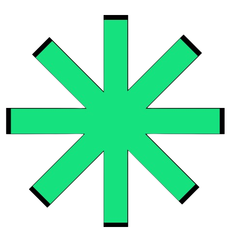 vakilkaro/green-star-shape