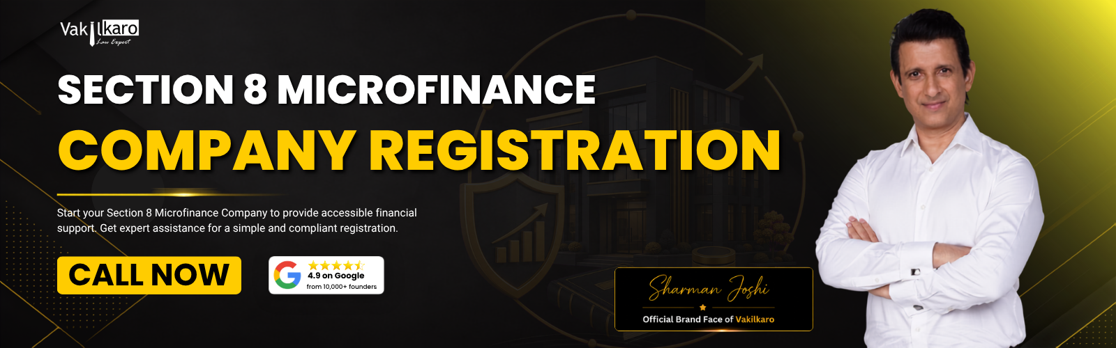 Section 8 Microfinance Company Registration